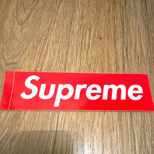 Supreme box logo sticker - box,