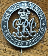 Silver War Badge - Canadian C Prefix - Silver Wound Badge - SWB