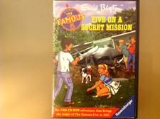FIVE ON A SECRET MISSION PC CD-ROM - THE FAMOUS 5 - ENID BLYTON - GOOD CONDITION