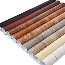 Wood effect vinyl wrap self - vinyl,
