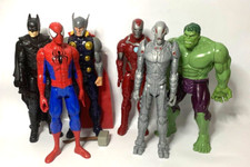 Marvel Dc comics  Action figure  batman hulk thor ironman & more  bundle (L1)
