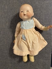 Antique ceramic head doll - head,