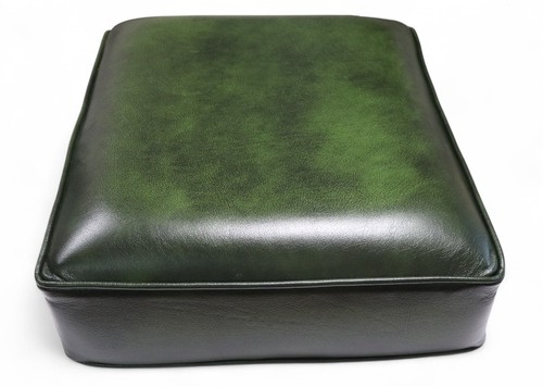 Chesterfield leather cushion - leather,