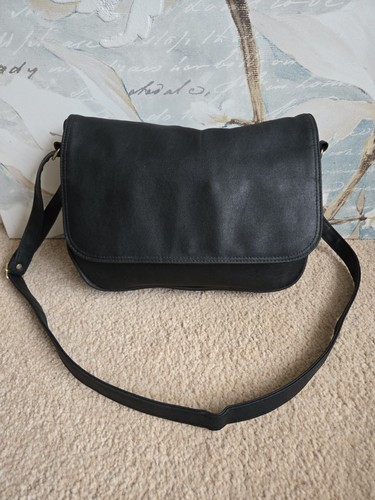 Bhs black faux leather - faux,