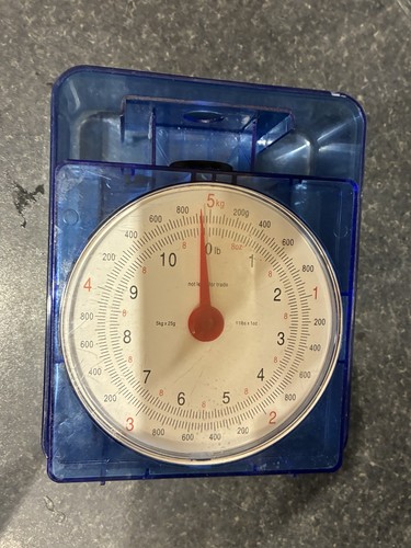 Vintage blue kitchen - , scales