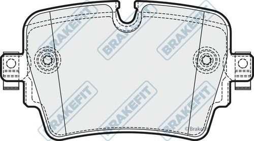 Apec rear brake pad - apec,