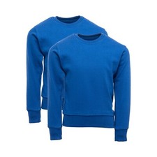BOYS/UNISEX BLUE CREW NECK