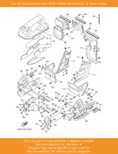 YAMAHA Collar, 90387-06089 OEM