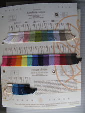 Rowan - Handknit Cotton, Denim, All Seasons Cotton A4 Shade Card 2a 2b SS 2/2005