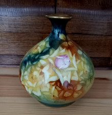 Royal Bonn 1755 ball vase Franz Mehlem Jugendstihl 1888-1920 height 15cm