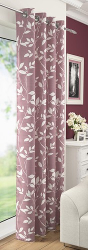 Blush laural leaf - blush, voile