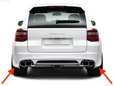 For 06-10 Porsche Cayenne 7L5 955 - Techart - Magnum Extension Rear Bumper