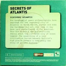 Daily Mirror promo DVD -  THE MYSTERY FILES / DISCOVERY / SECRETS OF ATLANTIS