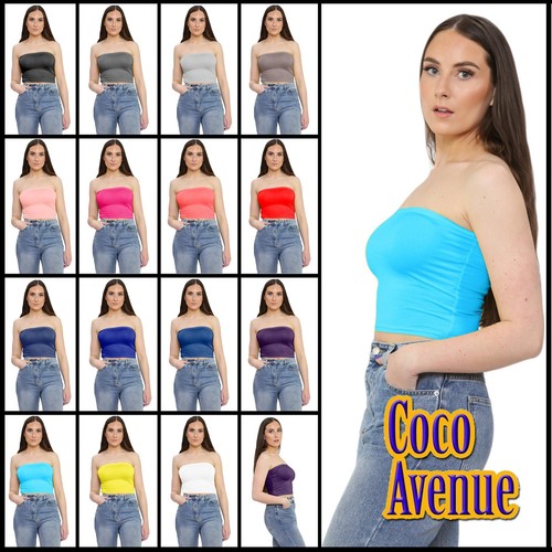 Ladies boob tube - tube, strapless