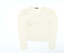 Zara Womens Beige Acrylic