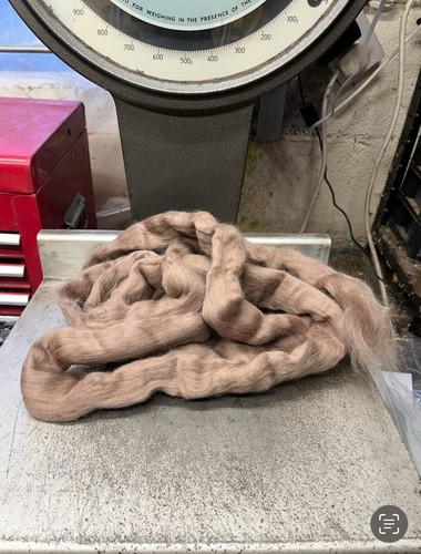 Pastel brown merino 100s - brown,