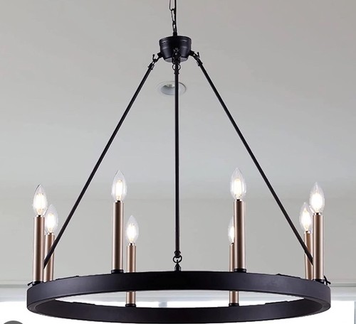 Light candle style wagon - 8-light, candle-style