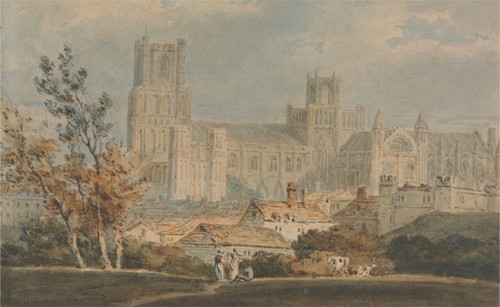 Turner view ely cathedral - turner, of