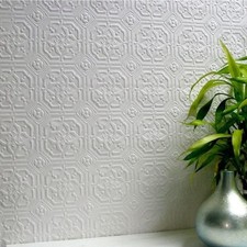 Anaglypta Original Paintable Textured Wallpaper Wallcovering Derby - RD124