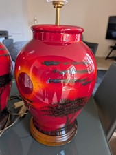 2 x Poole Pottery African Sky