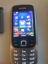 Nokia Classic 6303 - Silver (Orange) Mobile Phone with additional battery