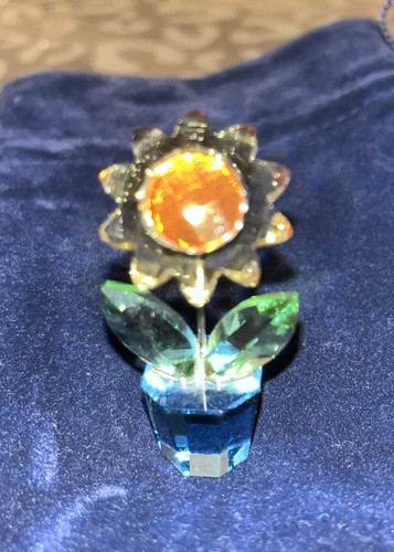 Swarovski crystal sunflower - swarovski,