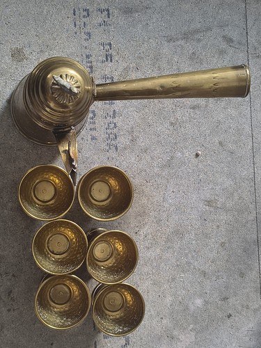 Turkish coffee set decorative - turkish,