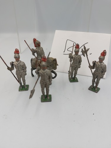 Vintage lead toy soldiers - vintage,
