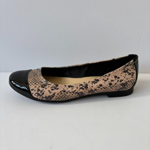 Clarks snakeskin print - print, ballet