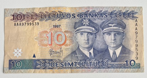 Lithuania eu07 10 litu - eu07, :