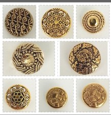 *UK* Gold Coloured Plastic