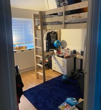 Single 3ft high rise Bed , solid strong Strictly beds Brand 