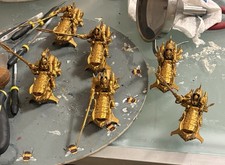 Vertus Praetor Shield-Captain Dawneagle Jetbike Without The Base Warhammer 40k