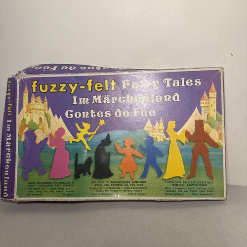 Fuzzy felt fairy tales vintage - felt,