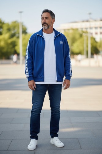Retro style admiral dark blue - dark,