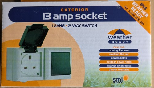 13a gang weatherproof double - gang,