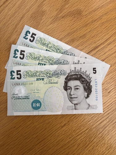Old unused notes bearing - old,