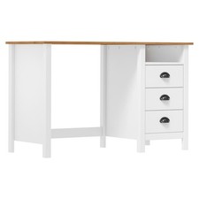 Solid Wood Pine Desk Hill with
