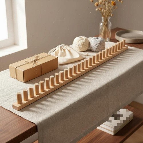Wooden weaving loom - weaving,