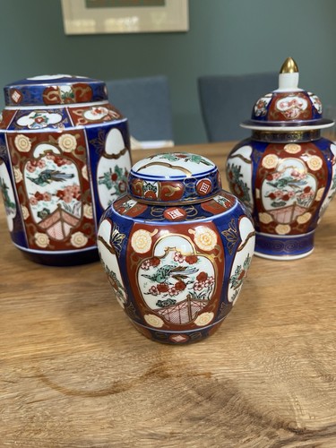 Gold imari japanese porcelain - gold,