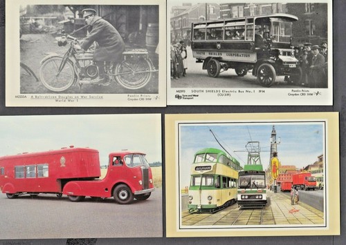 Post cards transport - post,