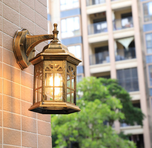 Wall sconce lantern light - wall,