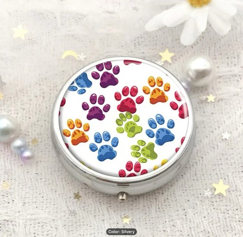 Pill box chic dog - box,