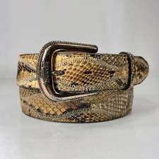 Nocona Genuine Snake Belt -