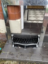 This item is an 18" Blenheim Fire Fret, designed to enhance the appearance