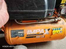 Impax Compressor With Air Line And Botitch Coil Nail Gun