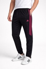 Adidas Black Three Stripe Red
