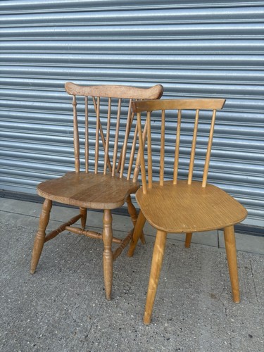 Vintage ercol blonde elm chair - vintage,