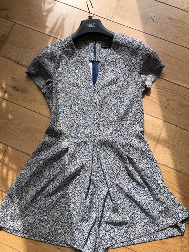 Zara trafaluc blue white - zara,