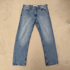 Bershka Mens Blue Straight